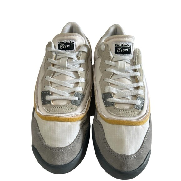 Asics Onitsuka Tiger Admix Runner 300 Men's Size 10 White Gray 1183B357 - Picture 7 of 14